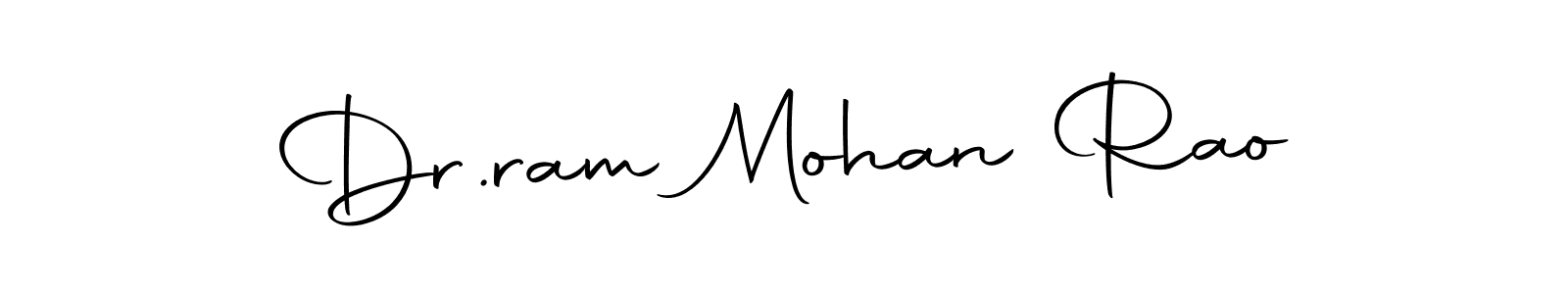 The best way (Autography-DOLnW) to make a short signature is to pick only two or three words in your name. The name Dr.ram Mohan Rao include a total of six letters. For converting this name. Dr.ram Mohan Rao signature style 10 images and pictures png