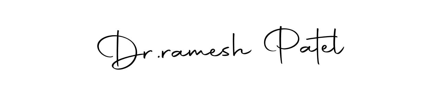 Make a short Dr.ramesh Patel signature style. Manage your documents anywhere anytime using Autography-DOLnW. Create and add eSignatures, submit forms, share and send files easily. Dr.ramesh Patel signature style 10 images and pictures png