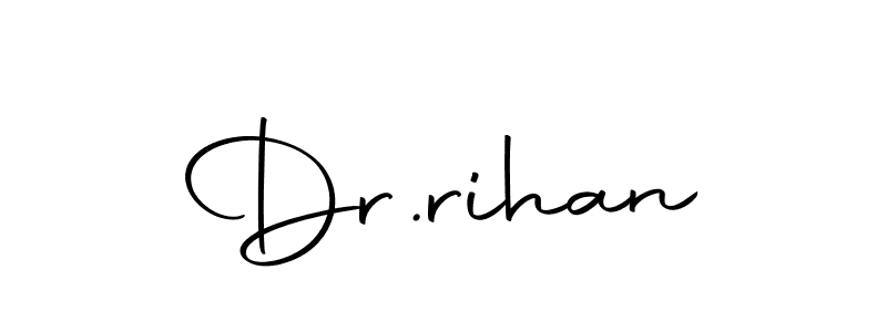 Use a signature maker to create a handwritten signature online. With this signature software, you can design (Autography-DOLnW) your own signature for name Dr.rihan. Dr.rihan signature style 10 images and pictures png