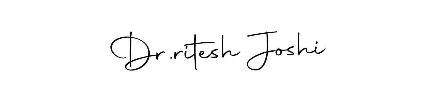 It looks lik you need a new signature style for name Dr.ritesh Joshi. Design unique handwritten (Autography-DOLnW) signature with our free signature maker in just a few clicks. Dr.ritesh Joshi signature style 10 images and pictures png