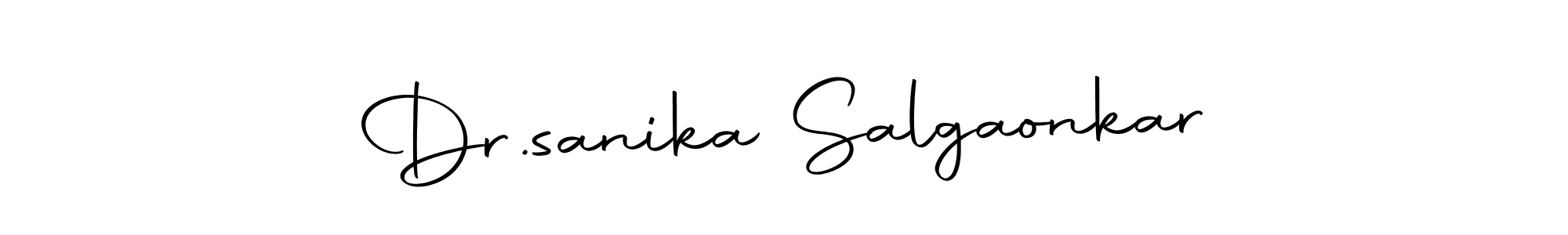 It looks lik you need a new signature style for name Dr.sanika Salgaonkar. Design unique handwritten (Autography-DOLnW) signature with our free signature maker in just a few clicks. Dr.sanika Salgaonkar signature style 10 images and pictures png