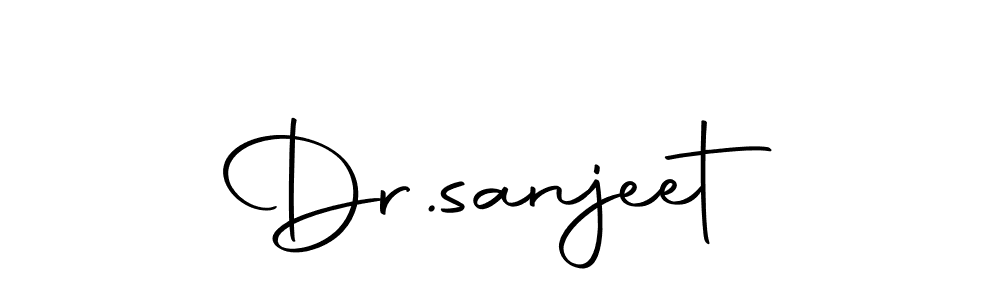 Dr.sanjeet stylish signature style. Best Handwritten Sign (Autography-DOLnW) for my name. Handwritten Signature Collection Ideas for my name Dr.sanjeet. Dr.sanjeet signature style 10 images and pictures png