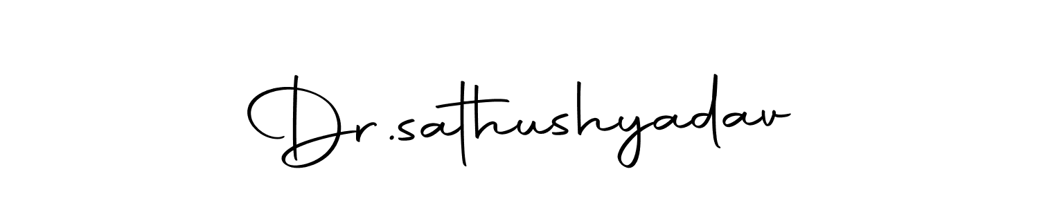 Once you've used our free online signature maker to create your best signature Autography-DOLnW style, it's time to enjoy all of the benefits that Dr.sathushyadav name signing documents. Dr.sathushyadav signature style 10 images and pictures png