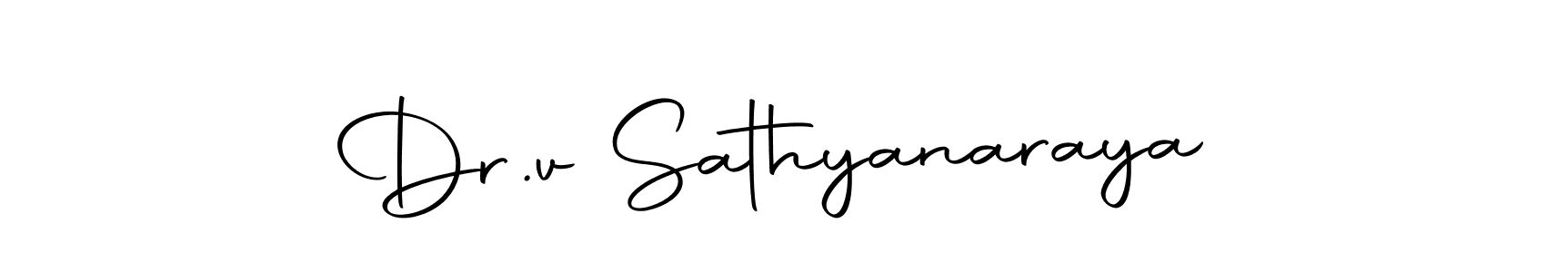 You can use this online signature creator to create a handwritten signature for the name Dr.v Sathyanaraya. This is the best online autograph maker. Dr.v Sathyanaraya signature style 10 images and pictures png