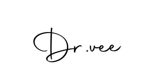 Dr.vee stylish signature style. Best Handwritten Sign (Autography-DOLnW) for my name. Handwritten Signature Collection Ideas for my name Dr.vee. Dr.vee signature style 10 images and pictures png