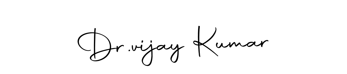 Make a beautiful signature design for name Dr.vijay Kumar. With this signature (Autography-DOLnW) style, you can create a handwritten signature for free. Dr.vijay Kumar signature style 10 images and pictures png