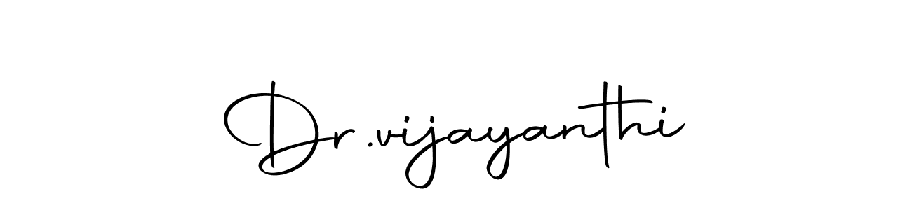It looks lik you need a new signature style for name Dr.vijayanthi. Design unique handwritten (Autography-DOLnW) signature with our free signature maker in just a few clicks. Dr.vijayanthi signature style 10 images and pictures png