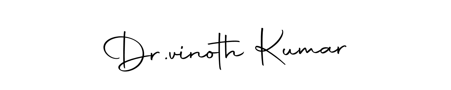 Dr.vinoth Kumar stylish signature style. Best Handwritten Sign (Autography-DOLnW) for my name. Handwritten Signature Collection Ideas for my name Dr.vinoth Kumar. Dr.vinoth Kumar signature style 10 images and pictures png