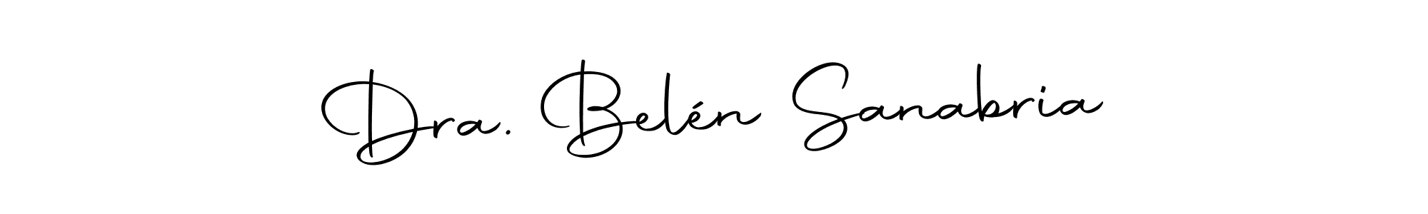 Make a beautiful signature design for name Dra. Belén Sanabria. Use this online signature maker to create a handwritten signature for free. Dra. Belén Sanabria signature style 10 images and pictures png