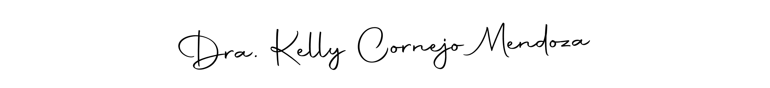 It looks lik you need a new signature style for name Dra. Kelly Cornejo Mendoza. Design unique handwritten (Autography-DOLnW) signature with our free signature maker in just a few clicks. Dra. Kelly Cornejo Mendoza signature style 10 images and pictures png