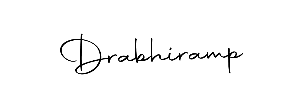 Make a beautiful signature design for name Drabhiramp. Use this online signature maker to create a handwritten signature for free. Drabhiramp signature style 10 images and pictures png