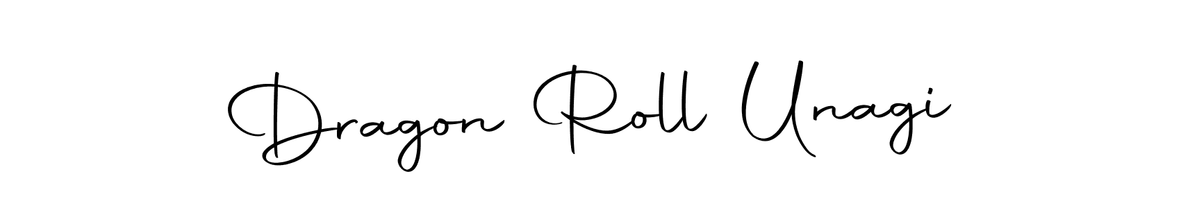 Autography-DOLnW is a professional signature style that is perfect for those who want to add a touch of class to their signature. It is also a great choice for those who want to make their signature more unique. Get Dragon Roll Unagi name to fancy signature for free. Dragon Roll Unagi signature style 10 images and pictures png
