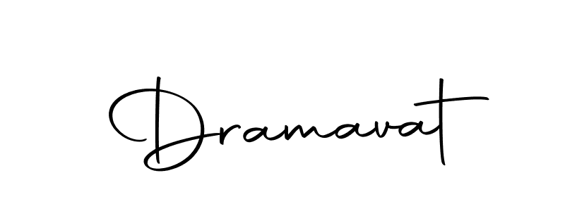 Use a signature maker to create a handwritten signature online. With this signature software, you can design (Autography-DOLnW) your own signature for name Dramavat. Dramavat signature style 10 images and pictures png