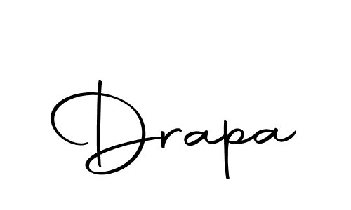 Make a beautiful signature design for name Drapa. Use this online signature maker to create a handwritten signature for free. Drapa signature style 10 images and pictures png