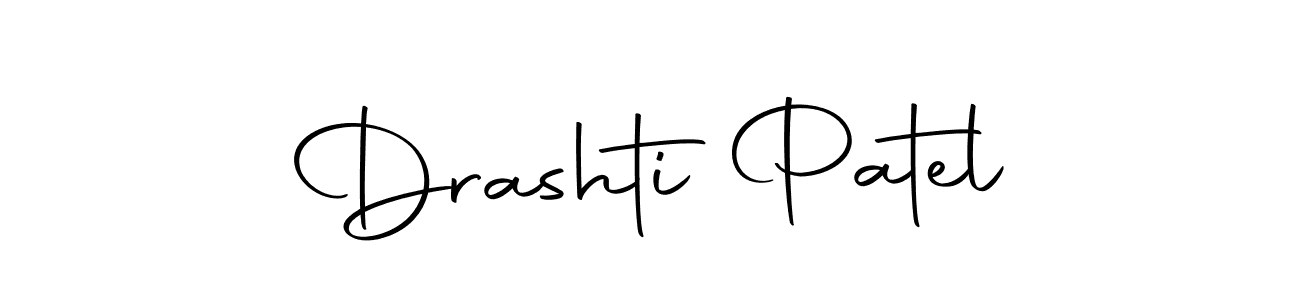 if you are searching for the best signature style for your name Drashti Patel. so please give up your signature search. here we have designed multiple signature styles  using Autography-DOLnW. Drashti Patel signature style 10 images and pictures png