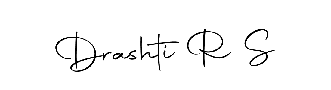 Also we have Drashti R S name is the best signature style. Create professional handwritten signature collection using Autography-DOLnW autograph style. Drashti R S signature style 10 images and pictures png