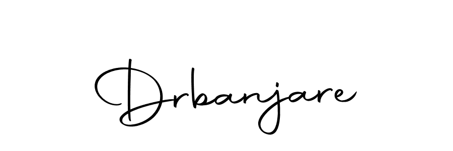 Create a beautiful signature design for name Drbanjare. With this signature (Autography-DOLnW) fonts, you can make a handwritten signature for free. Drbanjare signature style 10 images and pictures png