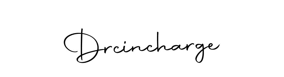 How to make Drcincharge name signature. Use Autography-DOLnW style for creating short signs online. This is the latest handwritten sign. Drcincharge signature style 10 images and pictures png