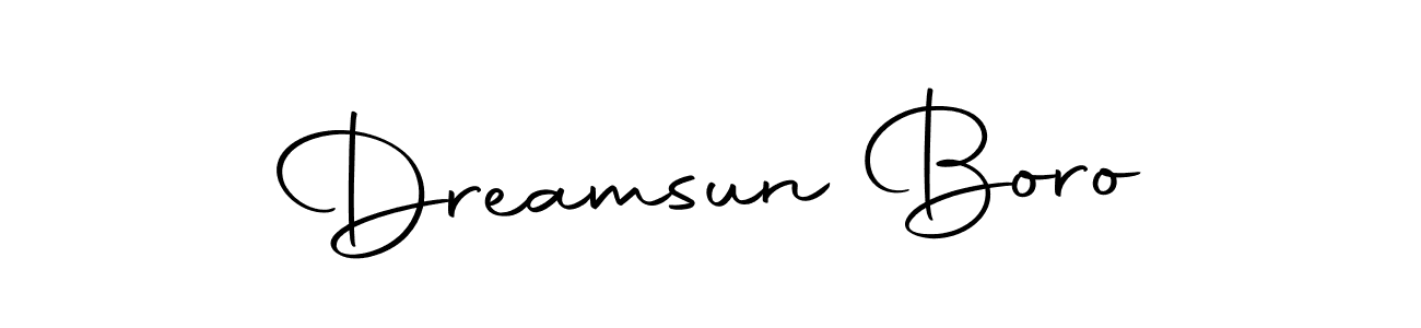 Also we have Dreamsun Boro name is the best signature style. Create professional handwritten signature collection using Autography-DOLnW autograph style. Dreamsun Boro signature style 10 images and pictures png