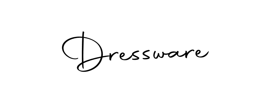 Dressware stylish signature style. Best Handwritten Sign (Autography-DOLnW) for my name. Handwritten Signature Collection Ideas for my name Dressware. Dressware signature style 10 images and pictures png