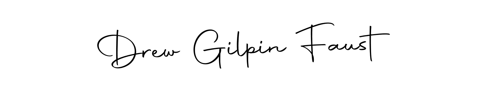 How to make Drew Gilpin Faust signature? Autography-DOLnW is a professional autograph style. Create handwritten signature for Drew Gilpin Faust name. Drew Gilpin Faust signature style 10 images and pictures png