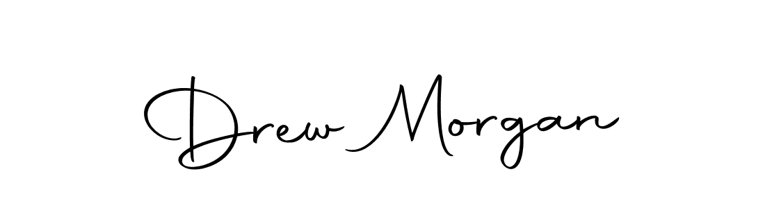 Drew Morgan stylish signature style. Best Handwritten Sign (Autography-DOLnW) for my name. Handwritten Signature Collection Ideas for my name Drew Morgan. Drew Morgan signature style 10 images and pictures png