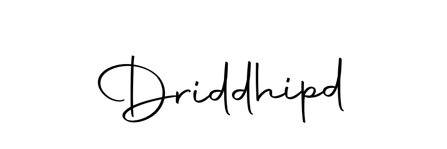 You can use this online signature creator to create a handwritten signature for the name Driddhipd. This is the best online autograph maker. Driddhipd signature style 10 images and pictures png