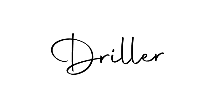 Make a beautiful signature design for name Driller. With this signature (Autography-DOLnW) style, you can create a handwritten signature for free. Driller signature style 10 images and pictures png