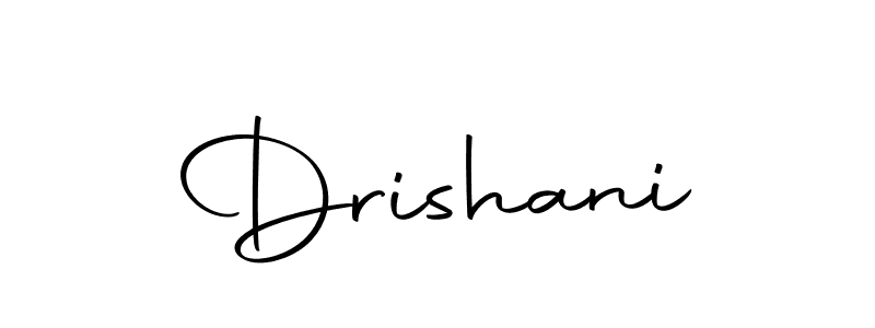 Drishani stylish signature style. Best Handwritten Sign (Autography-DOLnW) for my name. Handwritten Signature Collection Ideas for my name Drishani. Drishani signature style 10 images and pictures png