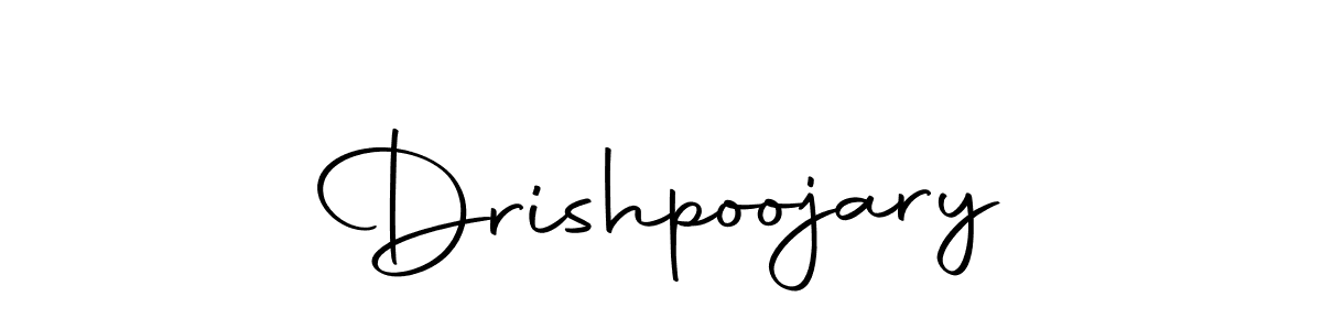 Here are the top 10 professional signature styles for the name Drishpoojary. These are the best autograph styles you can use for your name. Drishpoojary signature style 10 images and pictures png