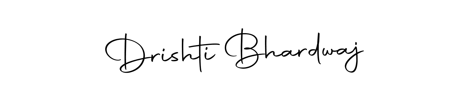 Design your own signature with our free online signature maker. With this signature software, you can create a handwritten (Autography-DOLnW) signature for name Drishti Bhardwaj. Drishti Bhardwaj signature style 10 images and pictures png