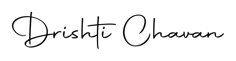 The Autography-DOLnW lettering style adds unique flourish to name Drishti Chavan. Stand out with a custom digital autograph made in seconds. Drishti Chavan signature style 10 images and pictures png