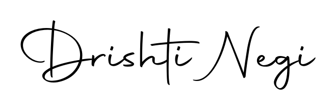 Try this chic Drishti Negi handwritten sign style. Using Autography-DOLnW font elements, it gives your name a sleek, memorable identity. Drishti Negi signature style 10 images and pictures png