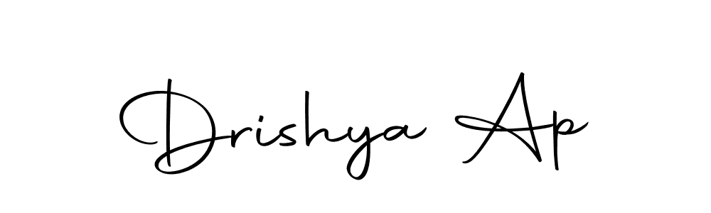 Design your own signature with our free online signature maker. With this signature software, you can create a handwritten (Autography-DOLnW) signature for name Drishya Ap. Drishya Ap signature style 10 images and pictures png