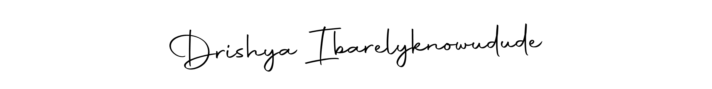 Design your own signature with our free online signature maker. With this signature software, you can create a handwritten (Autography-DOLnW) signature for name Drishya Ibarelyknowudude. Drishya Ibarelyknowudude signature style 10 images and pictures png