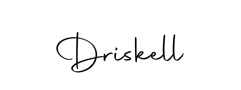 Make a beautiful signature design for name Driskell. Use this online signature maker to create a handwritten signature for free. Driskell signature style 10 images and pictures png
