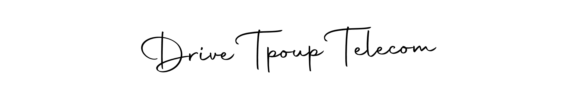It looks lik you need a new signature style for name Drive Tpoup Telecom. Design unique handwritten (Autography-DOLnW) signature with our free signature maker in just a few clicks. Drive Tpoup Telecom signature style 10 images and pictures png