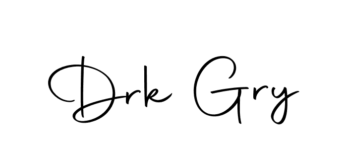 Drk Gry stylish signature style. Best Handwritten Sign (Autography-DOLnW) for my name. Handwritten Signature Collection Ideas for my name Drk Gry. Drk Gry signature style 10 images and pictures png