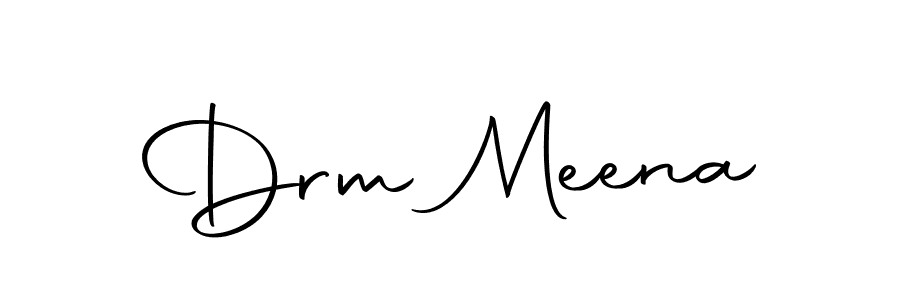 Here are the top 10 professional signature styles for the name Drm Meena. These are the best autograph styles you can use for your name. Drm Meena signature style 10 images and pictures png