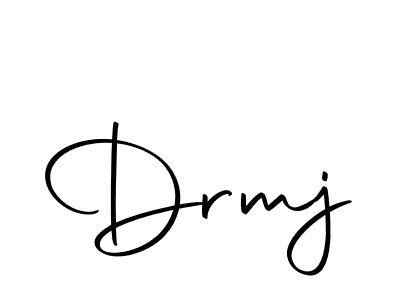 Create a beautiful signature design for name Drmj. With this signature (Autography-DOLnW) fonts, you can make a handwritten signature for free. Drmj signature style 10 images and pictures png