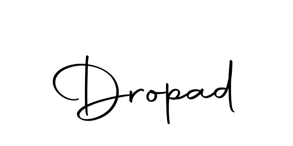 Similarly Autography-DOLnW is the best handwritten signature design. Signature creator online .You can use it as an online autograph creator for name Dropad. Dropad signature style 10 images and pictures png