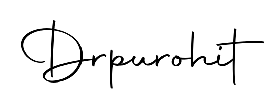 A dynamic signature style for Drpurohit using Autography-DOLnW script. Designed to look authentic, handwritten, and professional. Drpurohit signature style 10 images and pictures png