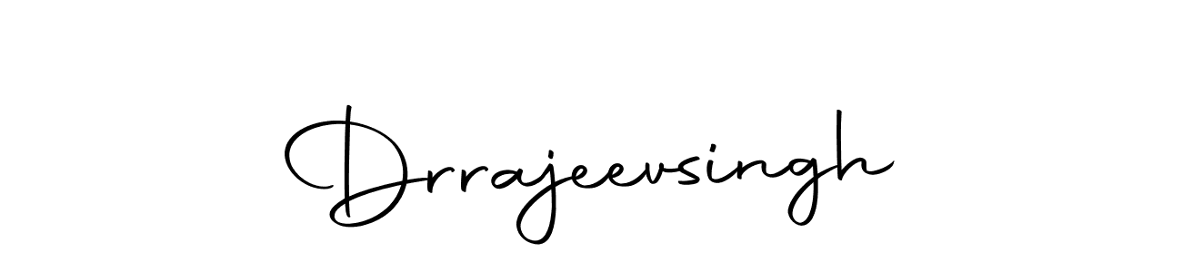 How to make Drrajeevsingh signature? Autography-DOLnW is a professional autograph style. Create handwritten signature for Drrajeevsingh name. Drrajeevsingh signature style 10 images and pictures png