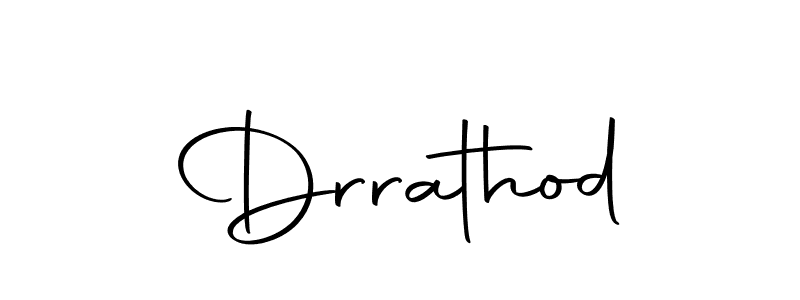 Create a beautiful signature design for name Drrathod. With this signature (Autography-DOLnW) fonts, you can make a handwritten signature for free. Drrathod signature style 10 images and pictures png