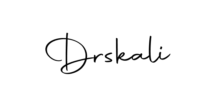 You should practise on your own different ways (Autography-DOLnW) to write your name (Drskali) in signature. don't let someone else do it for you. Drskali signature style 10 images and pictures png