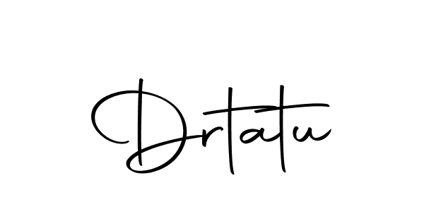 You can use this online signature creator to create a handwritten signature for the name Drtatu. This is the best online autograph maker. Drtatu signature style 10 images and pictures png