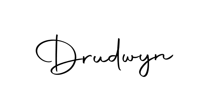 The best way (Autography-DOLnW) to make a short signature is to pick only two or three words in your name. The name Drudwyn include a total of six letters. For converting this name. Drudwyn signature style 10 images and pictures png