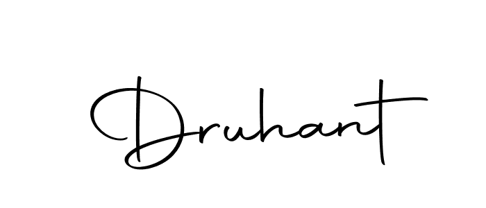 Create a beautiful signature design for name Druhant. With this signature (Autography-DOLnW) fonts, you can make a handwritten signature for free. Druhant signature style 10 images and pictures png