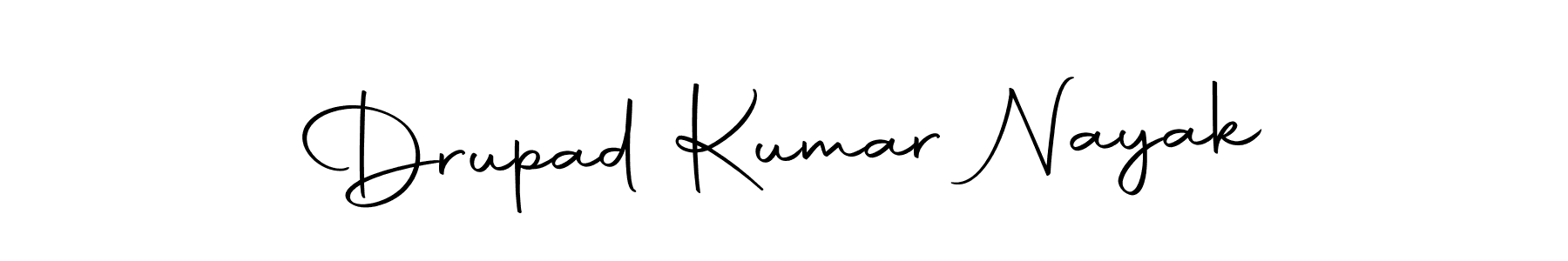 Make a beautiful signature design for name Drupad Kumar Nayak. Use this online signature maker to create a handwritten signature for free. Drupad Kumar Nayak signature style 10 images and pictures png