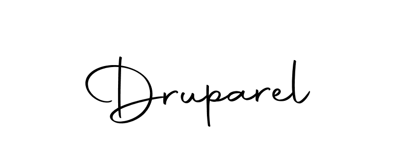 Make a beautiful signature design for name Druparel. Use this online signature maker to create a handwritten signature for free. Druparel signature style 10 images and pictures png